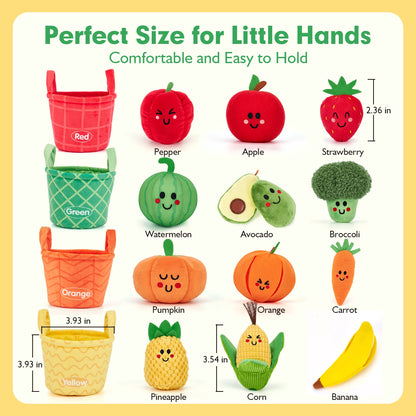 TinyMinds™ My First Fruits & Veggies Set