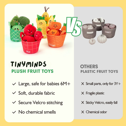 TinyMinds™ My First Fruits & Veggies Set